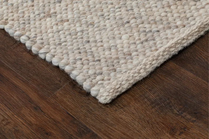 Skagen Ullmatta 75x150 cm Rektangulär - Sandmelange - Products - Textil & mattor - Matta - Modern matta - Ullmatta