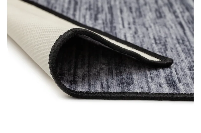 Struktur Matta 80x350 cm - Svart - Products - Textil & mattor - Matta - Modern matta - Wiltonmatta