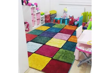 Omendra Wiltonmatta 160x230 cm Rektangulär - Flerfärgad - Products - Textil & mattor - Matta - Modern matta - Wiltonmatta