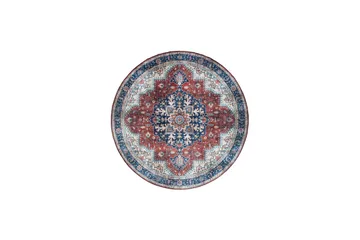 Tarfaya Friezematta Rund 200 cm - Röd - Products - Textil & mattor - Matta - Modern matta - Wiltonmatta