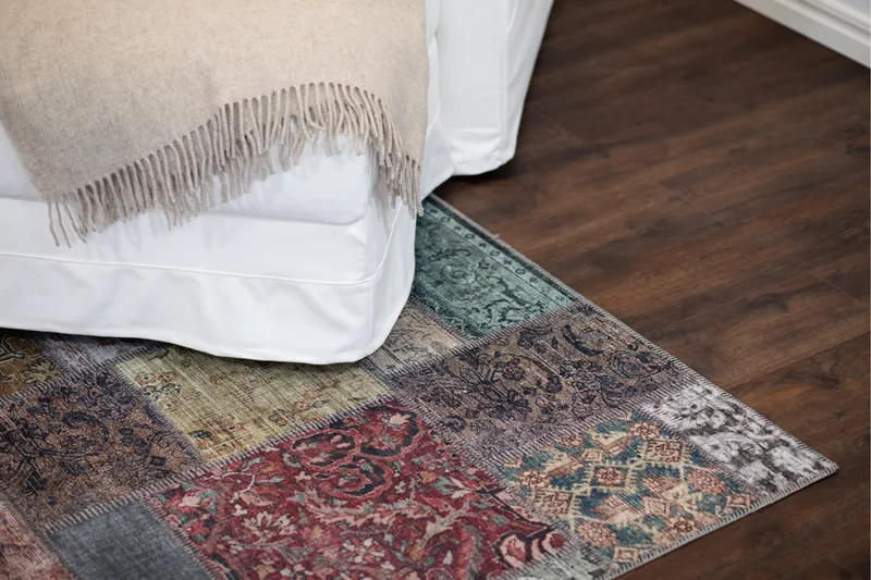 Patchham Patchworkmatta 80x150 cm - Flerfärgad - Products - Textil & mattor - Matta - Orientalisk matta - Patchwork matta