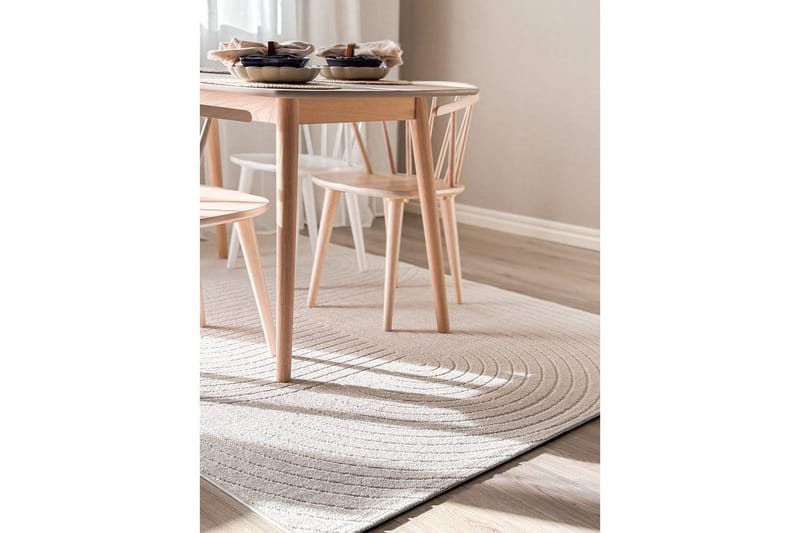 Wiltonmatta Hawaii Shape 240x240 cm, Creme - 240x240 cm, Creme - Products - Textil & mattor - Matta - Utomhusmatta