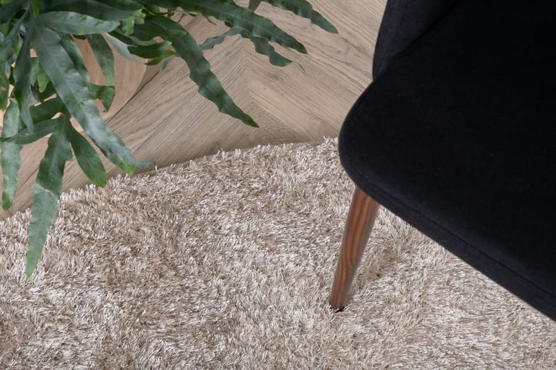 Mattis Matta Rund 200 cm - Beige - Products - Textil & mattor - Matta - Modern matta - Bomullsmatta