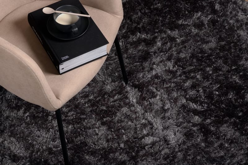 Natta Matta Rund 200 cm - Mörkgrå - Products - Textil & mattor - Matta - Modern matta - Ryamatta