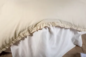 Lias Bäddset 2-Dels 150x200/50x60 cm - Beige - Products - Textil & mattor - Sängkläder - Bäddset & påslakanset - Påslakanset dubbelsäng