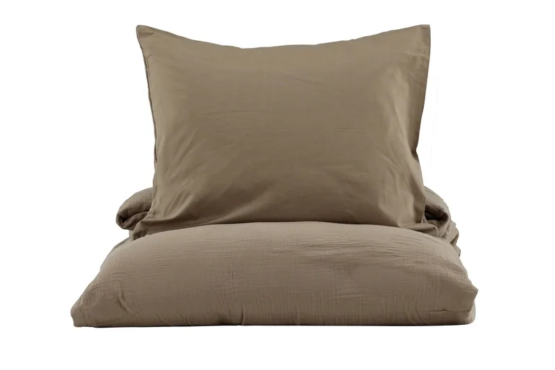 Mila Bäddset 2-Dels 150x200/50x60 cm, Brun
