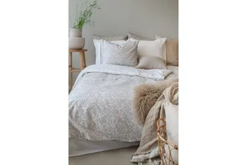 Påslakanset Enkelsäng 2-Dels Garden - Greige - Products - Textil & mattor - Sängkläder - Bäddset & påslakanset - Påslakanset dubbelsäng