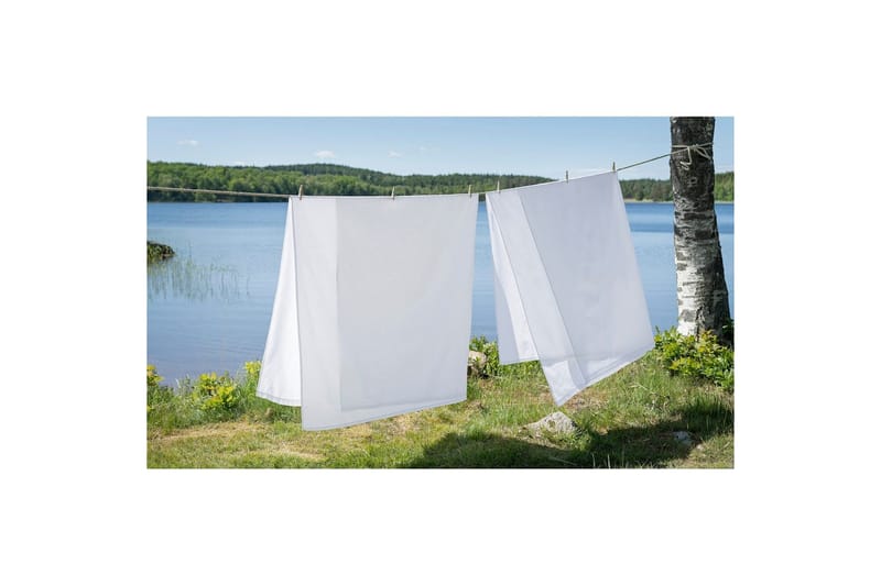 Lakan Borganäs of Sweden - 240 x 260 cm, Vit - Products - Textil & mattor - Sängkläder