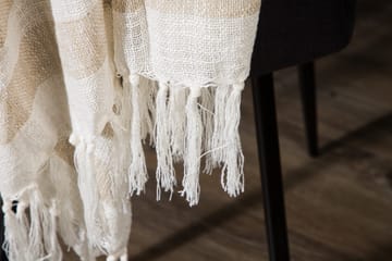 Sandy Pläd 130x170 cm - Offwhite/Beige/Brun - Products - Textil & mattor - Filt & pläd