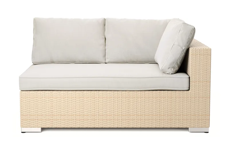 Bahamas Vänstermodul utomhus 140 cm, Beige
