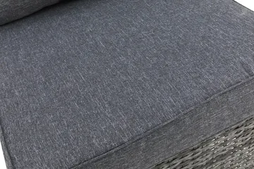 James Mittmodul utomhus i konstrotting - Grå / Grå dynor - Products - Utemöbler & utemiljö - Övrigt utemöbler - Moduler utesoffa - Mittmodul utesoffa