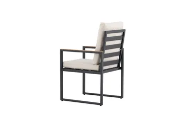 Aspvik Matstol Svart - Venture Home - Products - Utemöbler & utemiljö - Balkong & altan - Balkongmöbler - Balkongstol