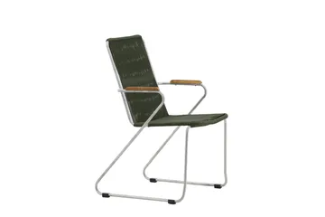 Bois Karmstol Utomhus - Grön - Products - Utemöbler & utemiljö - Balkong & altan - Balkongmöbler - Balkongstol