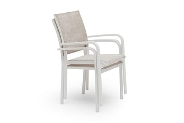 Hillerstorp Hånger Stapelstol Utomhus - Vit - Products - Utemöbler & utemiljö - Balkong & altan - Balkongmöbler - Balkongstol