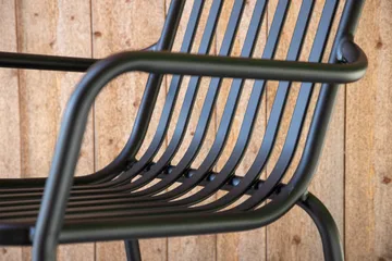 Peking Karmstol Utomhus - Svart - Products - Utemöbler & utemiljö - Balkong & altan - Balkongmöbler - Balkongstol