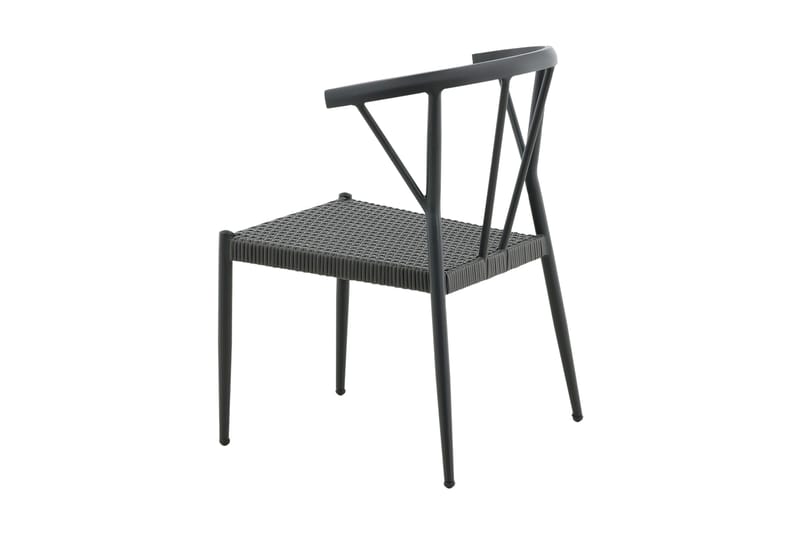 Stina Karmstol Utomhus - Svart - Products - Utemöbler & utemiljö - Balkong & altan - Balkongmöbler - Balkongstol
