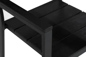 Tunis Stapelstol Utomhus Aintwood - Svart/Svart - Products - Utemöbler & utemiljö - Balkong & altan - Balkongmöbler - Balkongstol