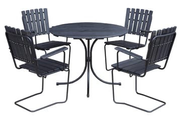 Vaxholm Utefåtölj - Kaffesvart/Grå - Products - Utemöbler & utemiljö - Balkong & altan - Balkongmöbler - Balkongstol