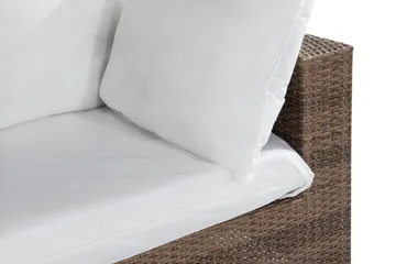 Bahamas Innerkuddar till Hörnmodul - Vit - Products - Utemöbler & utemiljö - Dynor - Kompletta dynset