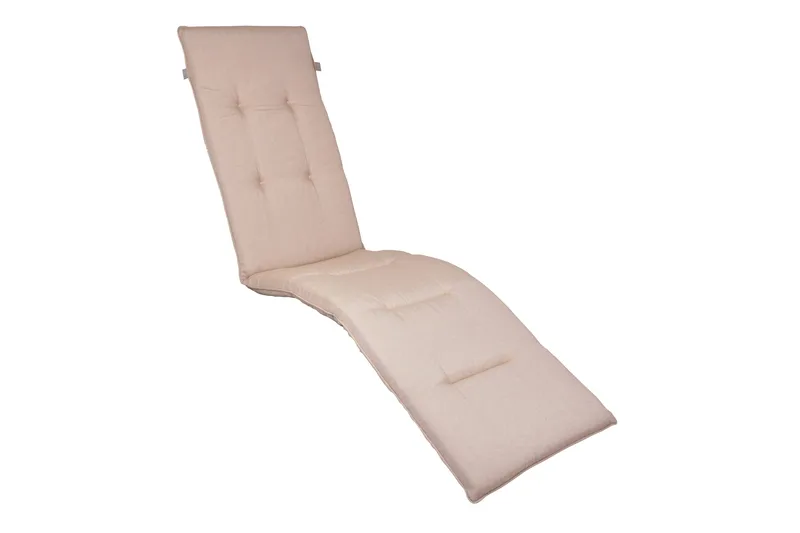 Basis Däckstolsdyna Beige - Fritab - Products - Utemöbler & utemiljö - Dynor - Däckstolsdynor