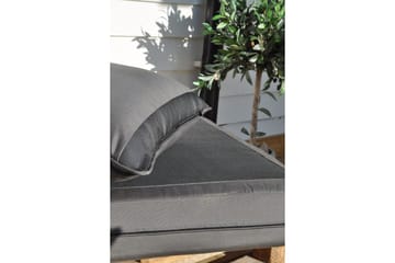 Royal Bonnie Hörndyna 57x45 cm Vattenavvisande Svart - Fritab - Products - Utemöbler & utemiljö - Dynor - Sittdyna & ryggdyna utemöbler