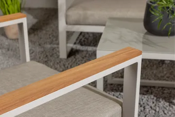 Aspvik Stor Loungegrupp Utomhus – 7-sits Loungeset i Aluminium - Products - Utemöbler & utemiljö - Loungemöbler - Loungeset & loungegrupp