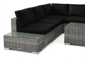 Bahamas Hörnsoffa (Vändbar) öppet avslut inkl avslut 5 sits - bord utan hylla - Products - Utemöbler & utemiljö - Loungemöbler - Loungeset & loungegrupp
