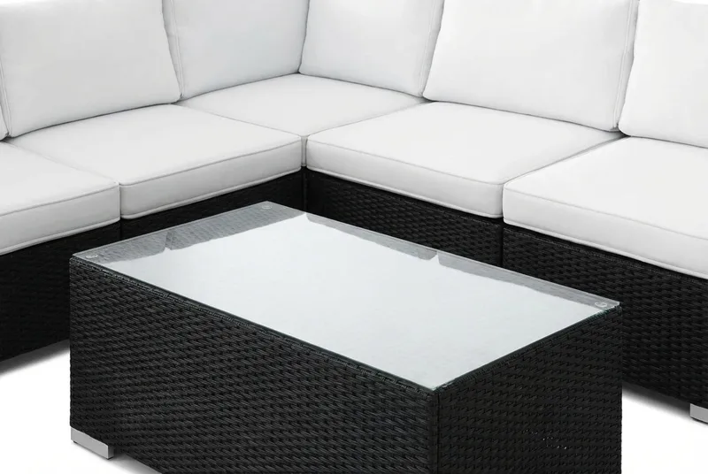 Bahamas Hörnsoffa (Vändbar) öppet avslut inkl avslut 5 sits - bord utan hylla - Products - Utemöbler & utemiljö - Loungemöbler - Loungeset & loungegrupp