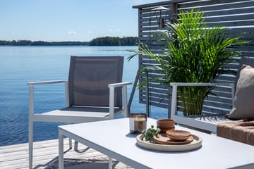 Break Loungegrupp Utomhus 4-sits - Vit - Products - Utemöbler & utemiljö - Loungemöbler - Loungeset & loungegrupp