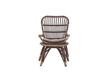 Ella Utefåtölj - Mörk Valnöt - Products - Utemöbler & utemiljö - Loungemöbler - Loungestol utomhus