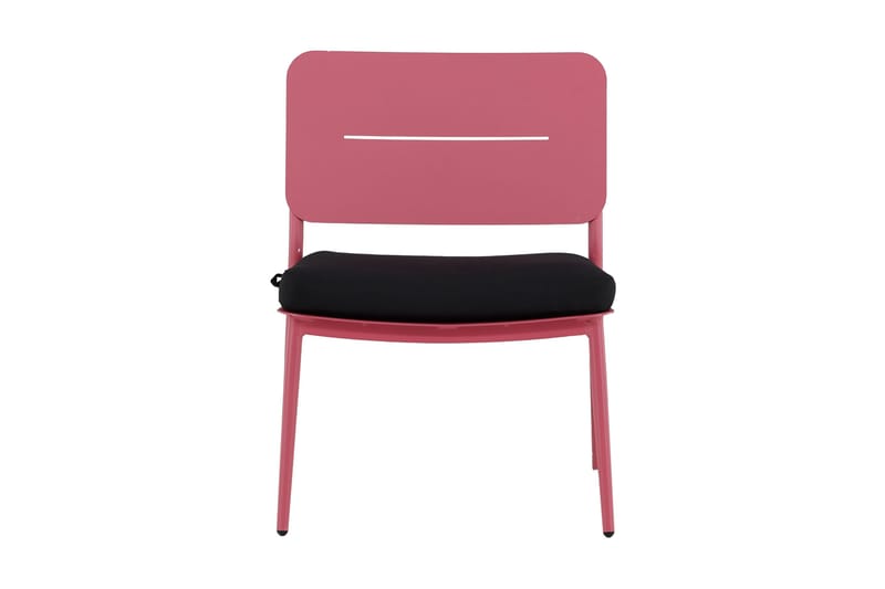 Lina Loungestol Utomhus med Dyna - Rosa - Products - Utemöbler & utemiljö - Loungemöbler - Loungestol utomhus