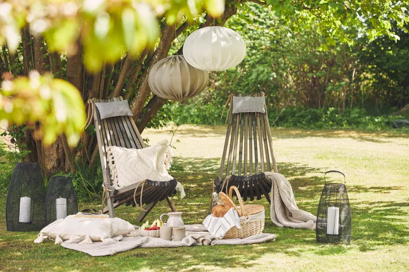 Park Solstol 2 st - Grå - Products - Utemöbler & utemiljö - Loungemöbler - Loungestol utomhus