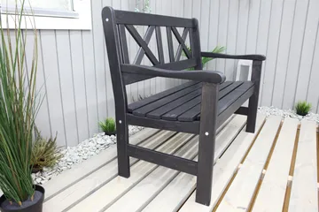 Olivo 2-sits Utesoffa - Kaffesvart - Products - Utemöbler & utemiljö - Loungemöbler - Loungesoffor