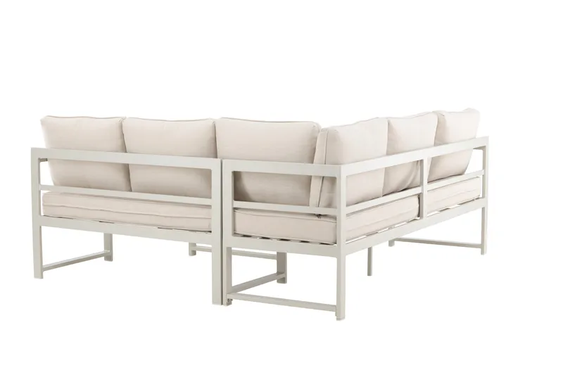 Salvador Soffgrupp Utomhus 4-sits - Svart - Products - Utemöbler & utemiljö - Loungemöbler - Loungeset & loungegrupp