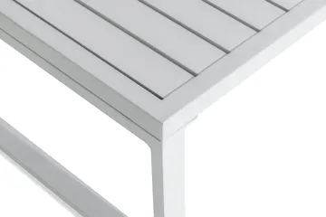 Tunis Loungegrupp Utomhus - 4-sits Loungeset Utemöbler för Uteplats - Vit / Gråa dynor - Products - Utemöbler & utemiljö - Loungemöbler - Loungeset & loungegrupp