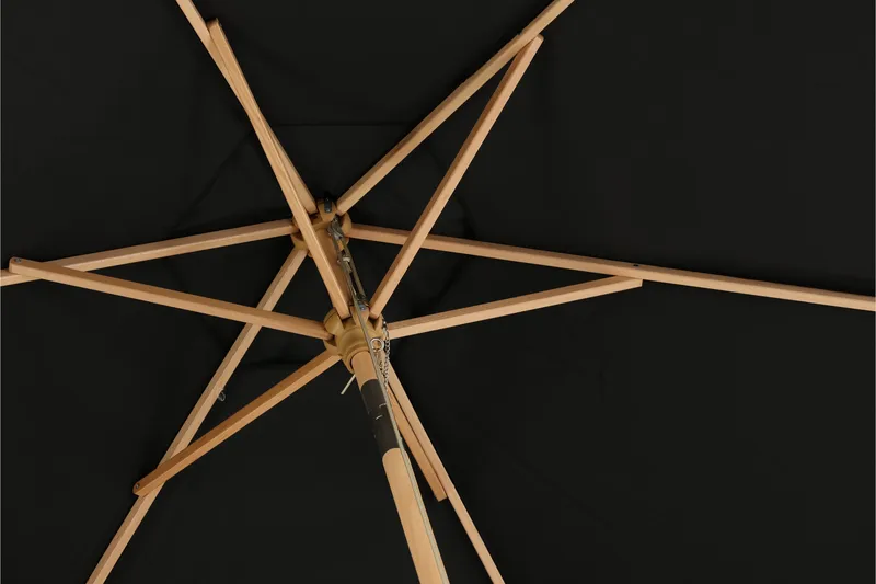 Corypho Parasoll 250 cm - Svart - Products - Utemöbler & utemiljö - Solskydd - Parasoll