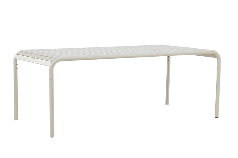 Borneo Matbord Utomhus 100x200 cm - Beige - Products - Utemöbler & utemiljö - Utebord & trädgårdsbord - Matbord utomhus