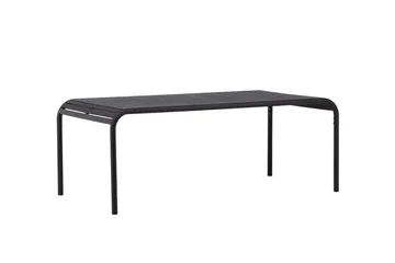 Borneo Matbord Utomhus 200 cm - Svart - Products - Utemöbler & utemiljö - Utebord & trädgårdsbord - Matbord utomhus