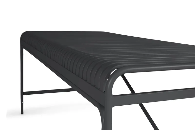 Jarva Rektangulärt Matbord Utomhus 90x200 cm i Metall - Svart - Products - Utemöbler & utemiljö - Utebord & trädgårdsbord - Matbord utomhus
