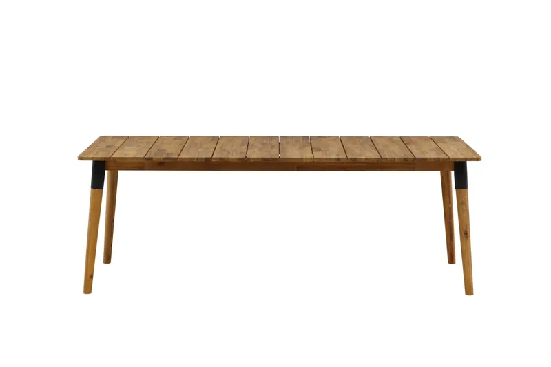 Julian Matbord Utomhus 210 cm - Svart/Brun - Products - Utemöbler & utemiljö - Utebord & trädgårdsbord - Matbord utomhus