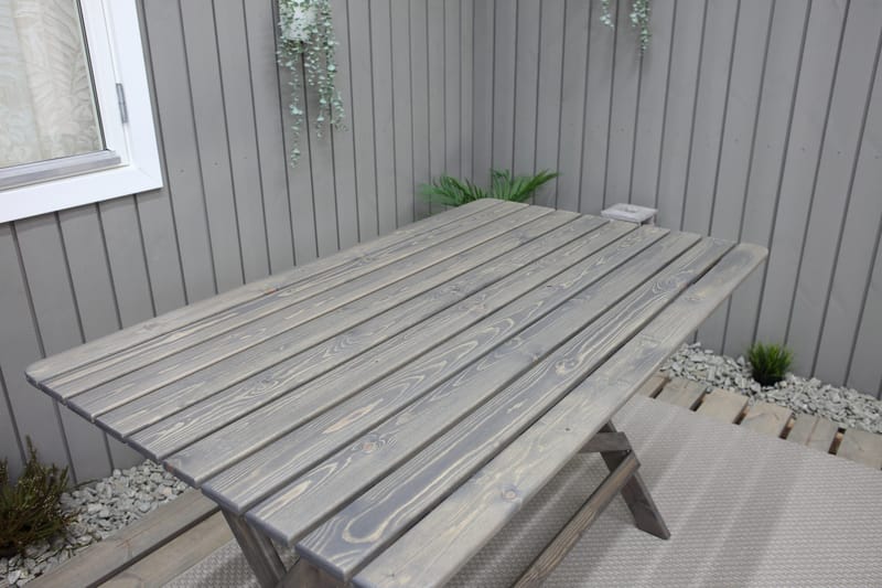 Larios Matbord Utomhus 126 cm - Grå - Products - Utemöbler & utemiljö - Utebord & trädgårdsbord - Matbord utomhus