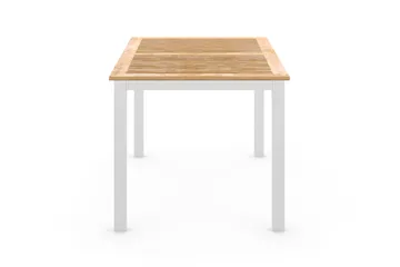 Las Vegas Matbord Utomhus Förlängningsbart 152-210x90 cm - Teak/Vit - Products - Utemöbler & utemiljö - Utebord & trädgårdsbord - Matbord utomhus