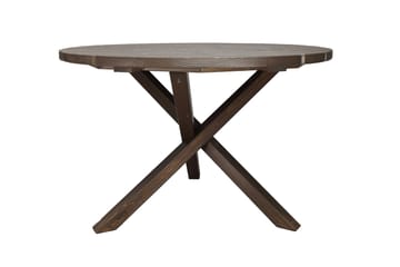 Scottsdale Matbord Utomhus Runt 112 cm - Brun - Products - Utemöbler & utemiljö - Utebord & trädgårdsbord - Matbord utomhus