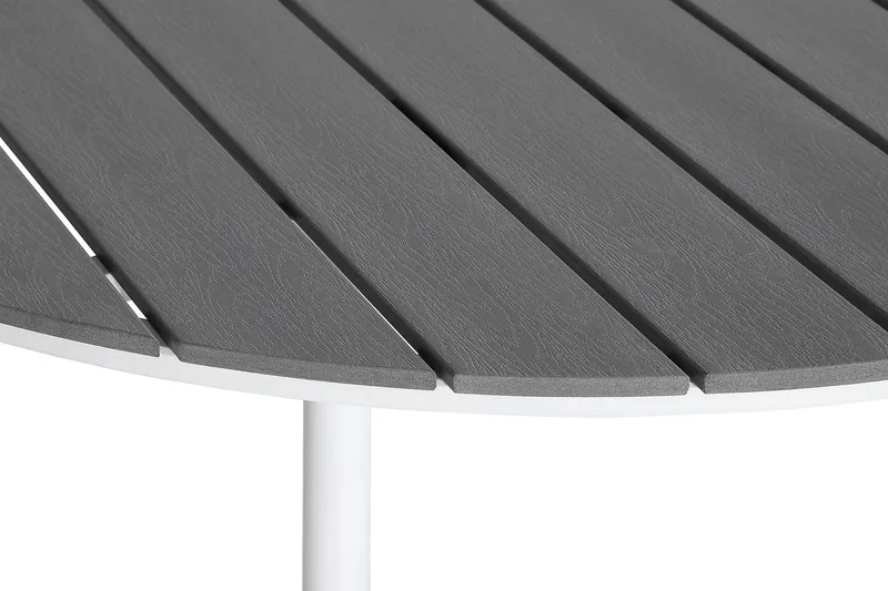 Tunis Runt Matbord Utomhus 140 cm - Träbord Utebord - Grå - Products - Utemöbler & utemiljö - Utebord & trädgårdsbord - Matbord utomhus