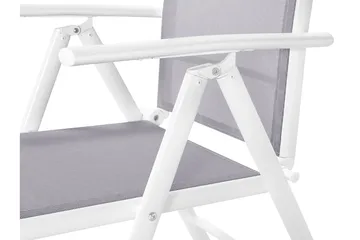 Catania Trädgårdsmöbelset Med Utebord+6 Utestolar - Grå - Products - Utemöbler & utemiljö - Utegrupp - Matgrupp utomhus