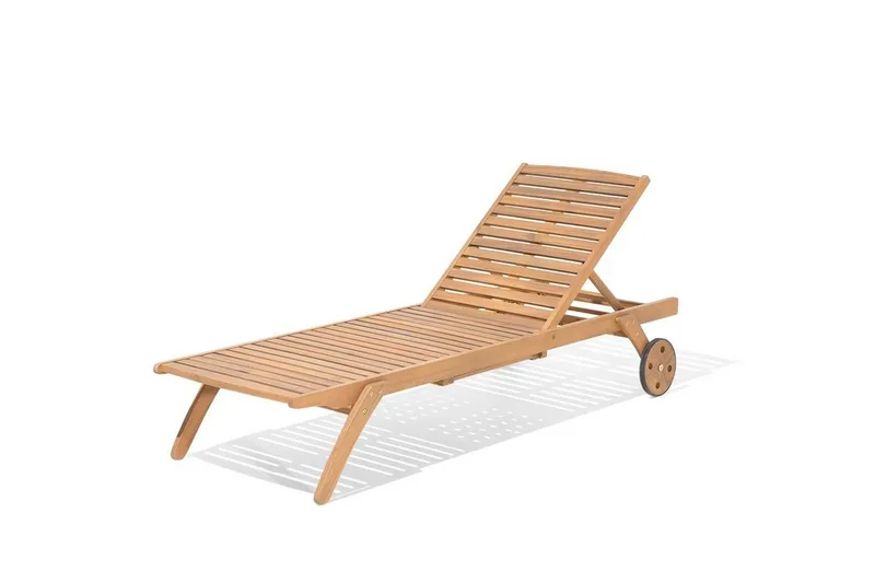 Cesana Trädgårdsmöbelset Med Utebord + 8 Utestolar+Schäslong 2 St - Trä/Natur - Products - Utemöbler & utemiljö - Utegrupp - Matgrupp utomhus