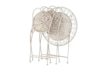 Hubscher Balkongset - Beige - Products - Utemöbler & utemiljö - Utegrupp - Cafegrupp & cafeset