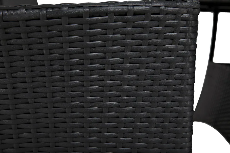 Thor Matgrupp Utomhus 140 + 4 Jenny Ställbar Fåtölj - Svart/Svart - Products - Utemöbler & utemiljö - Utegrupp - Matgrupp utomhus