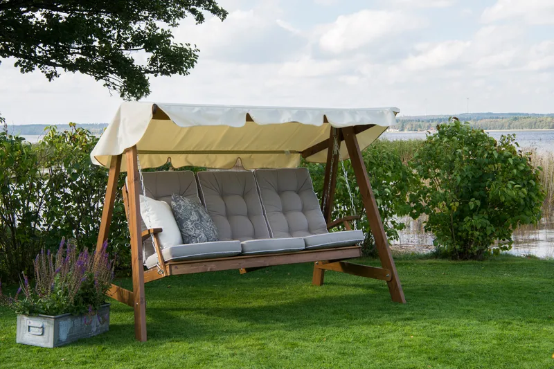Hammocktak Hillerstorp Dalom Slöinge - Beige - Products - Utemöbler & utemiljö - Utesoffa - Hammock