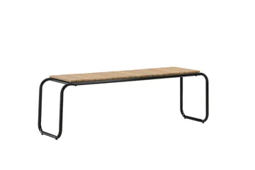 Holmbeck Utebänk - Brun - Products - Utemöbler & utemiljö - Utesoffa - Trädgårdsbänk & utebänk